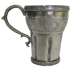 18th Century Spanish Colonial Silver Cup