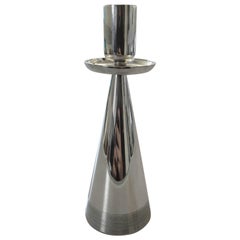 Danish Sterling Silver Candlestick by Svend Toxværd