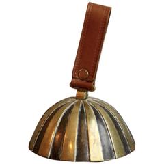 Carl Auböck Brass Striped Bell