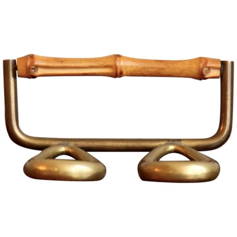 Carl Aubock Double Pipe Holder at 1stDibs