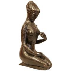 Bronze Sculpture "Woman" by Hélène Guastalla