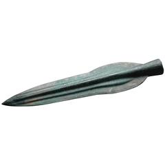 Ancient European Bronze Age Spear, 1000 BC