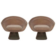 Pair of Warren Platner for Knoll Lounge Chairs