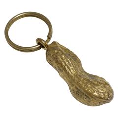 Carl Auböck 'Peanut' Solid Brass Charm