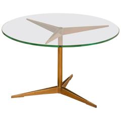 Ico Parisi Brass Occasional Table
