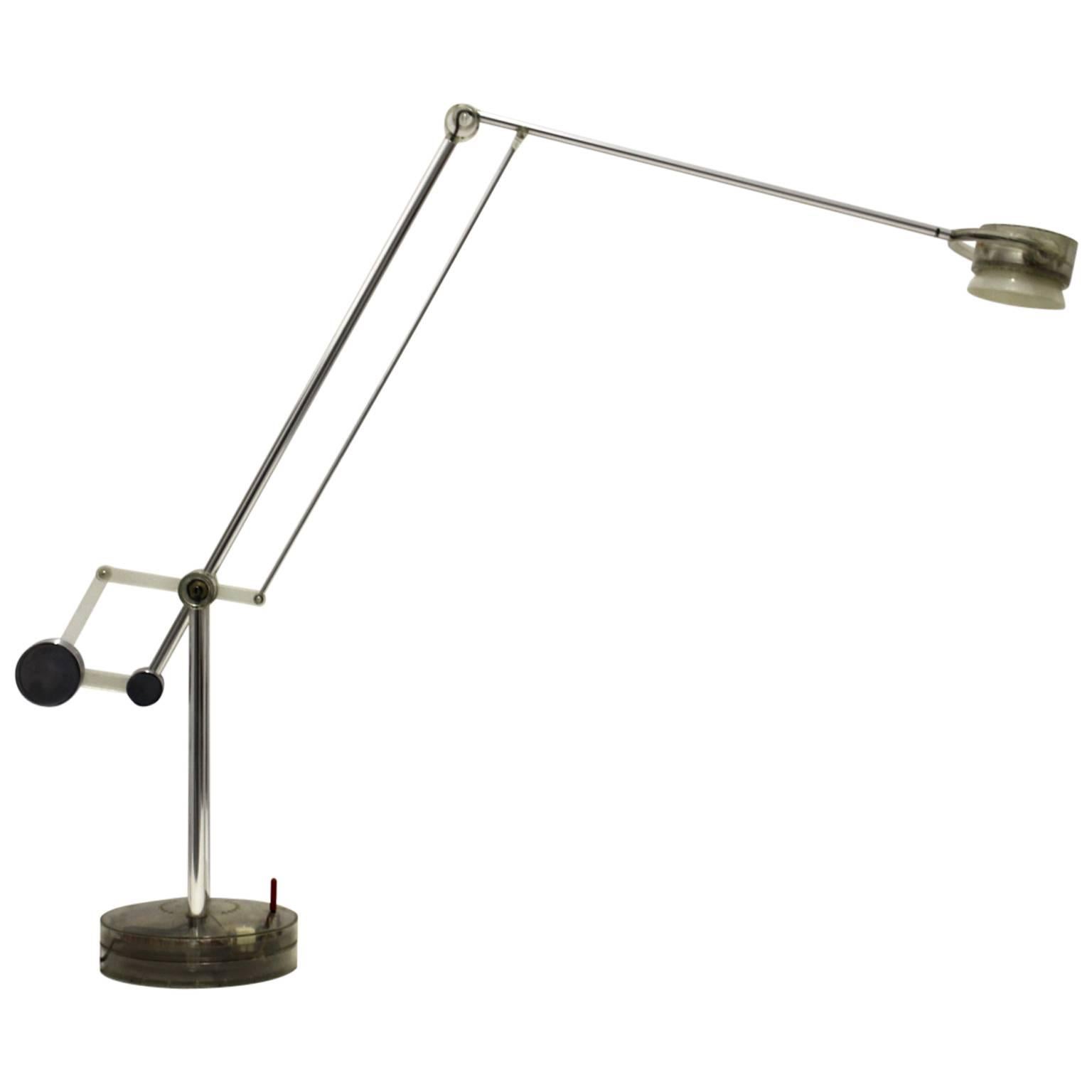 Italian Postmodern Desk Lamp Valentina by De Pas and D'Urbino and Lomazzi 1980s