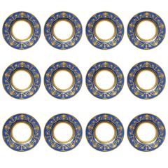 Set of 12 Early 20th Century Minton Dinner Plates 7