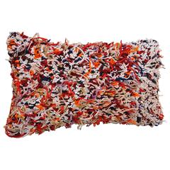 Custom Pillow from a Moroccan Hand Loomed Wool Berber Rug 6