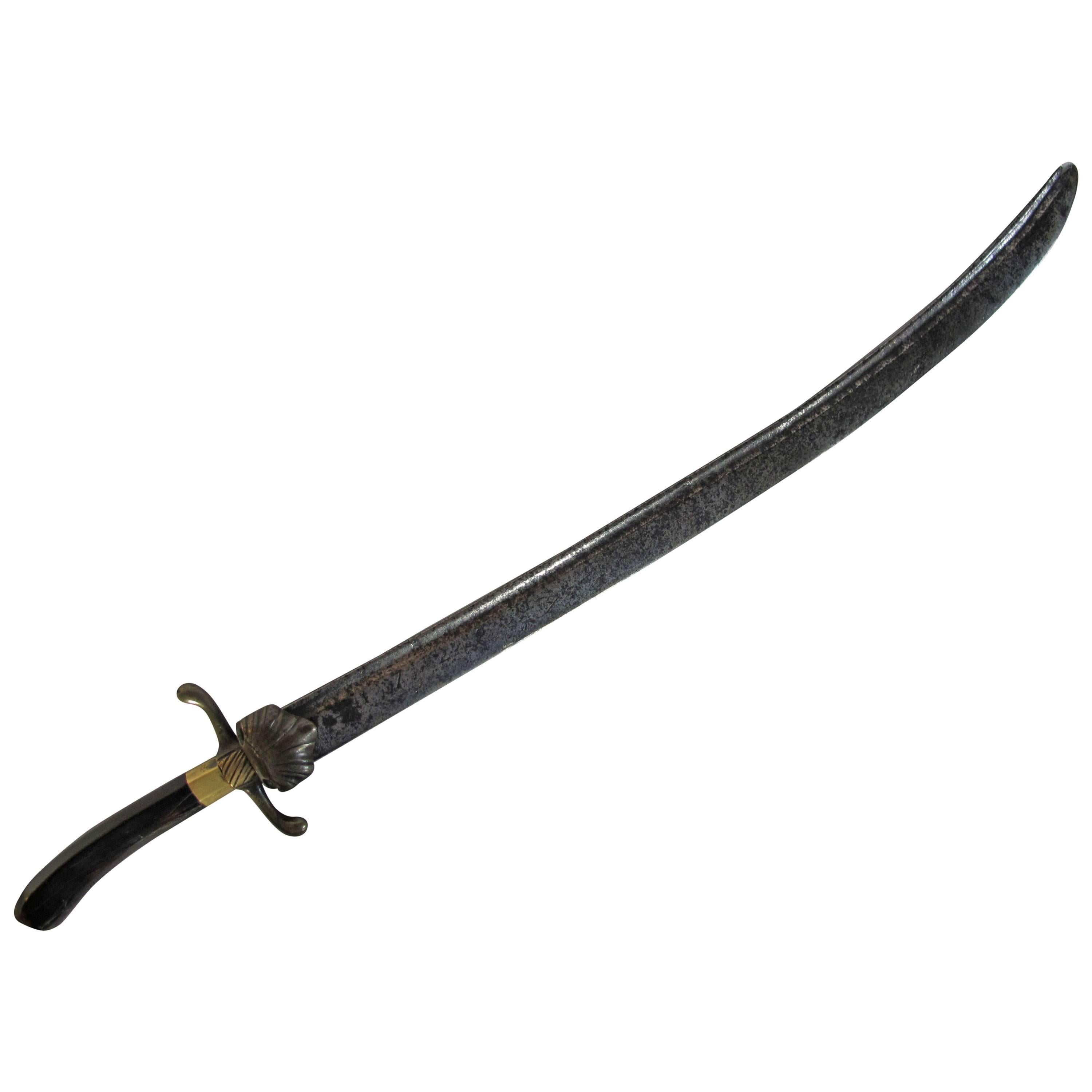 Dutch VOC Sword or Saber, Dated 1728