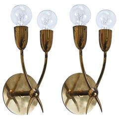 Petite Italian Sconces in the style of Guglielmo Ulrich 4
