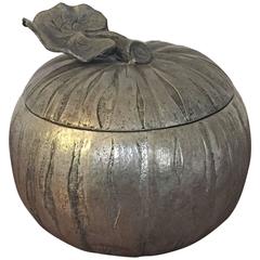 Vintage Pumpkin Ice Bucket by Mauro Manetti, Italy, 1950