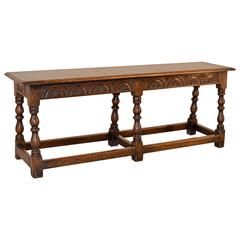 Antique Late 19th Century Joynt Bench