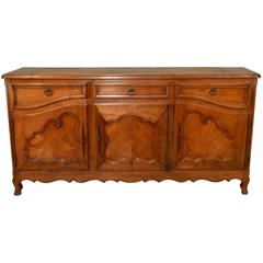 19th Century Country French Cherry Enfilade