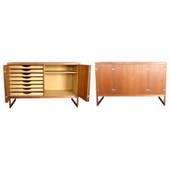 Pair of Borge Morgensen Teak Cabinets