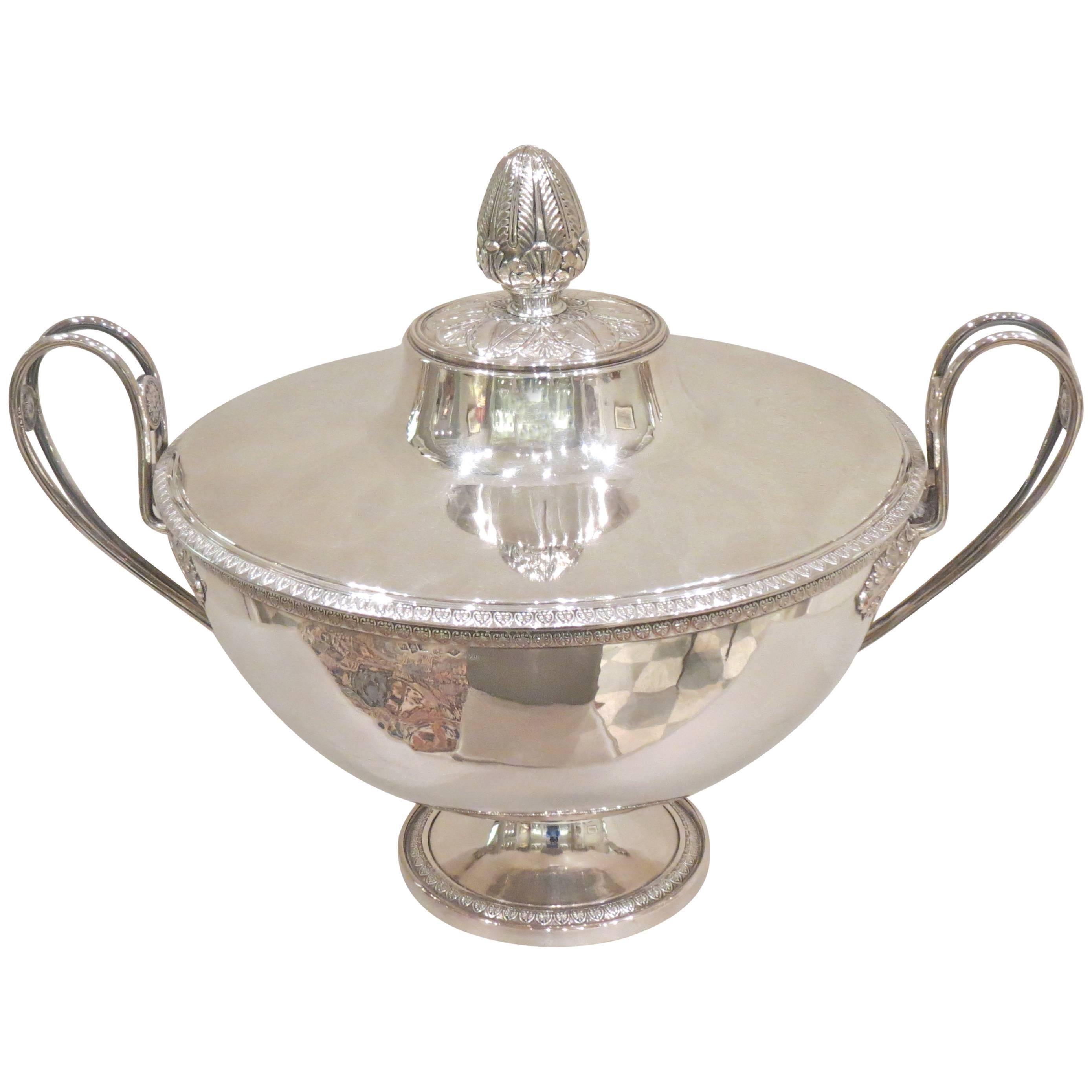 French Empire Plated Soup Tureen