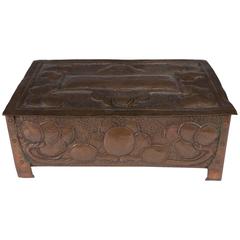 An English Early 20th Century Arts & Crafts Copper Box