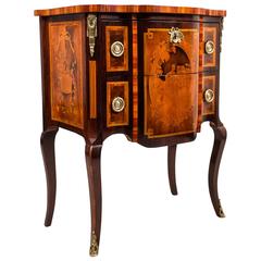 Exceptional Transitional Chest Of Drawers, Napoleon III - around 1870