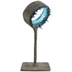 Blue Spiky & Brown ‘Luciferase,’ a Light Producing Creature by Nacho Carbonell