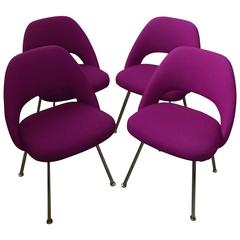 FOUR 1950s Saarinen No. 71 Series Chairs for Knoll