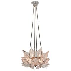 Lalique "Champs Elysees" One Tier Chandelier