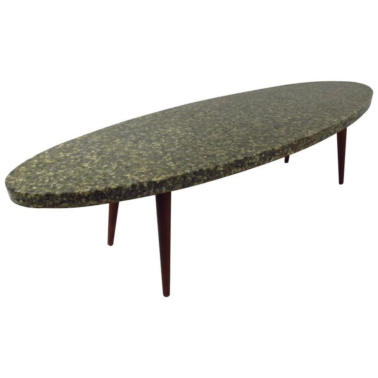 Vintage Oval Coffee Table For At 1stdibs Vintage Oval Coffee Table For