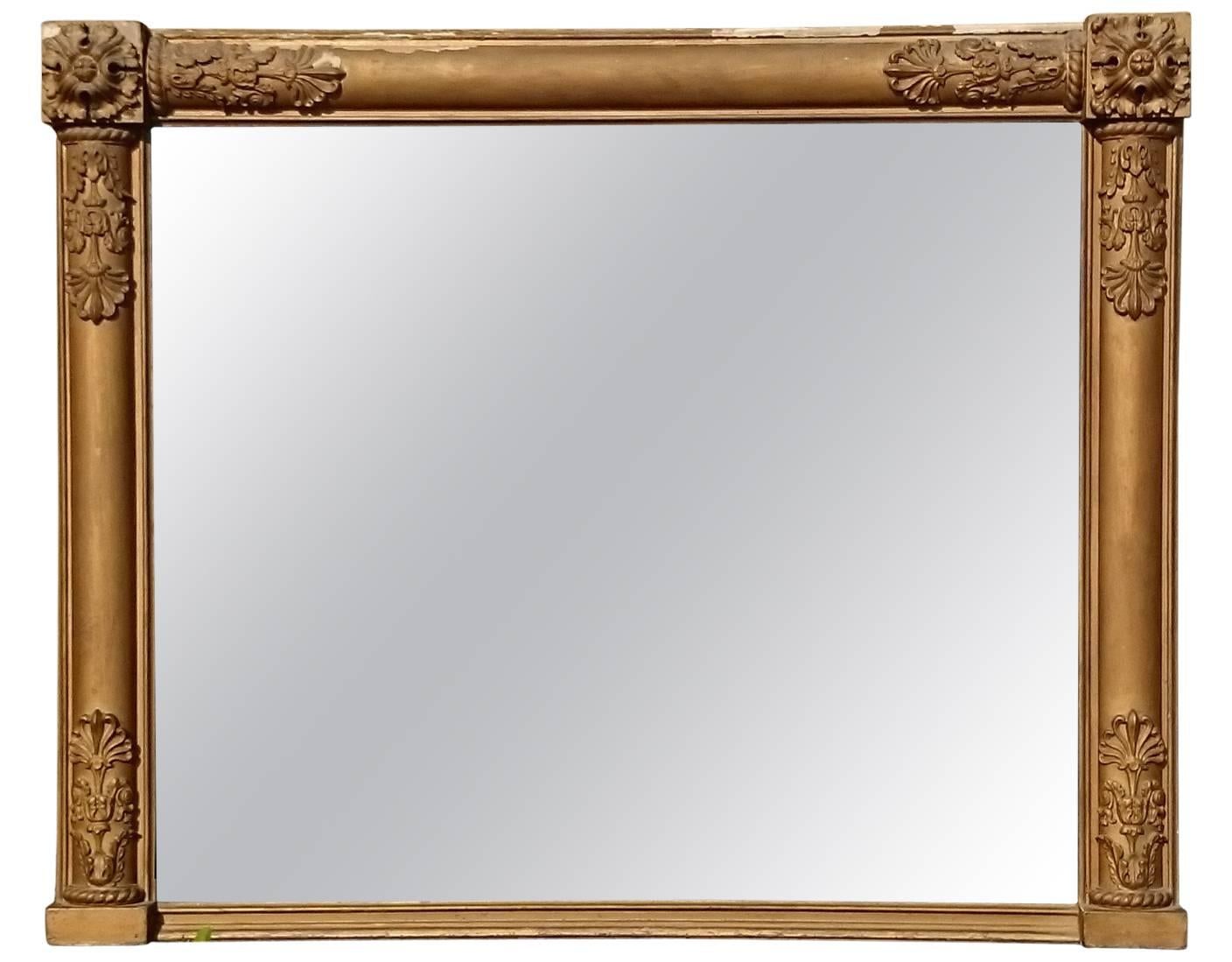 George IV Period Overmantel Mirror