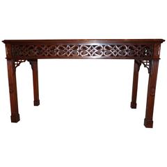 Exceptional Chippendale Period Table