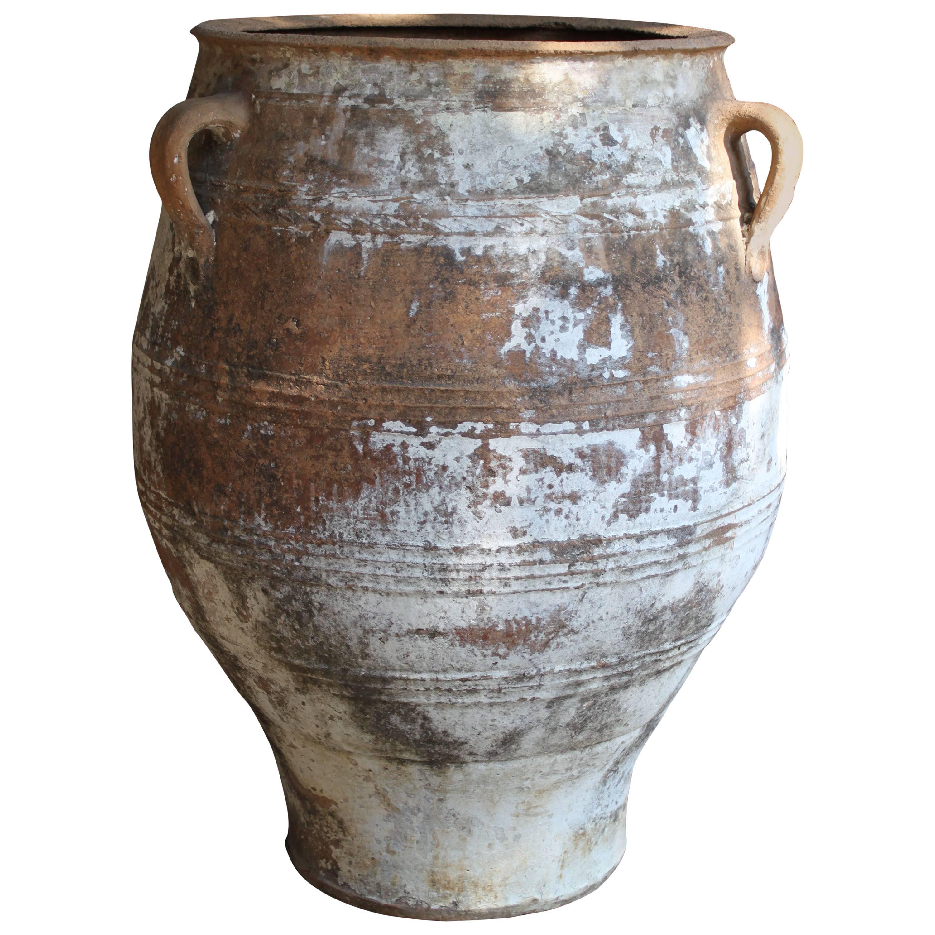 Very Large Terra Cotta Pot from South of France, 19th Century