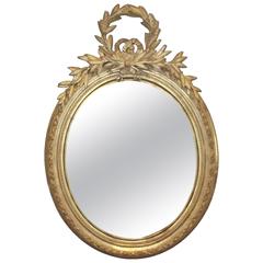 Louis XVI Style Convex Mirror