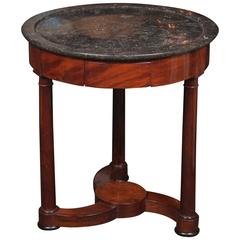 Marble Top Gueridon Table