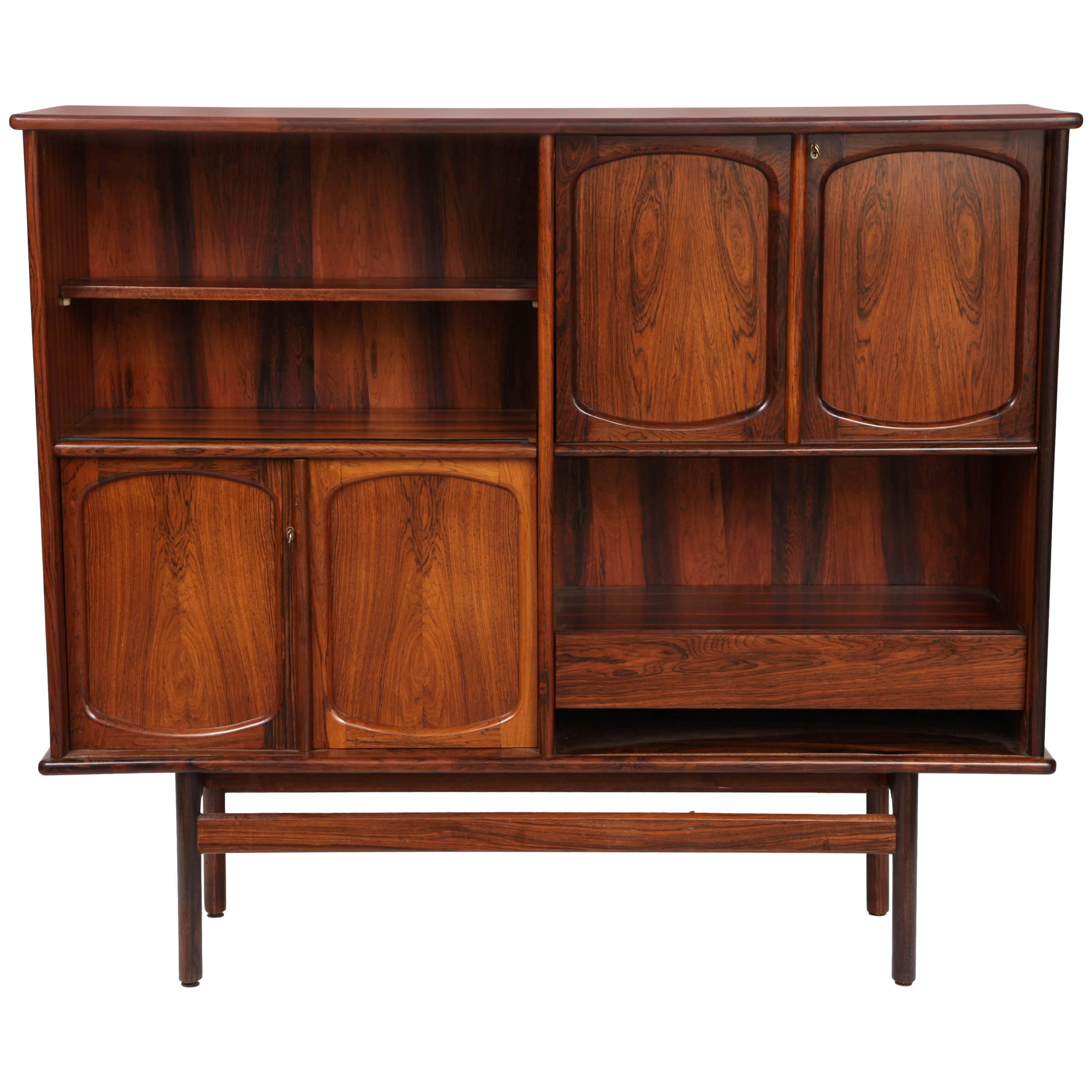 Rosewood Secretary by Berg For Sale