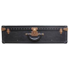 Suitcase by Louis Vuitton Black Leather "Epi, " circa 1990