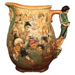 Vintage Rare Dickens Dream Jug by Noke, circa 1932