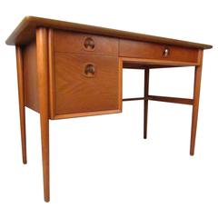 Midcentury Walnut Copenart Desk by Morganton