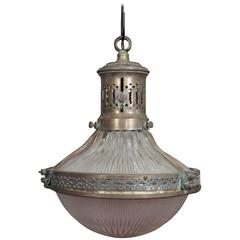 French 19th Century Industrial Pendant Light