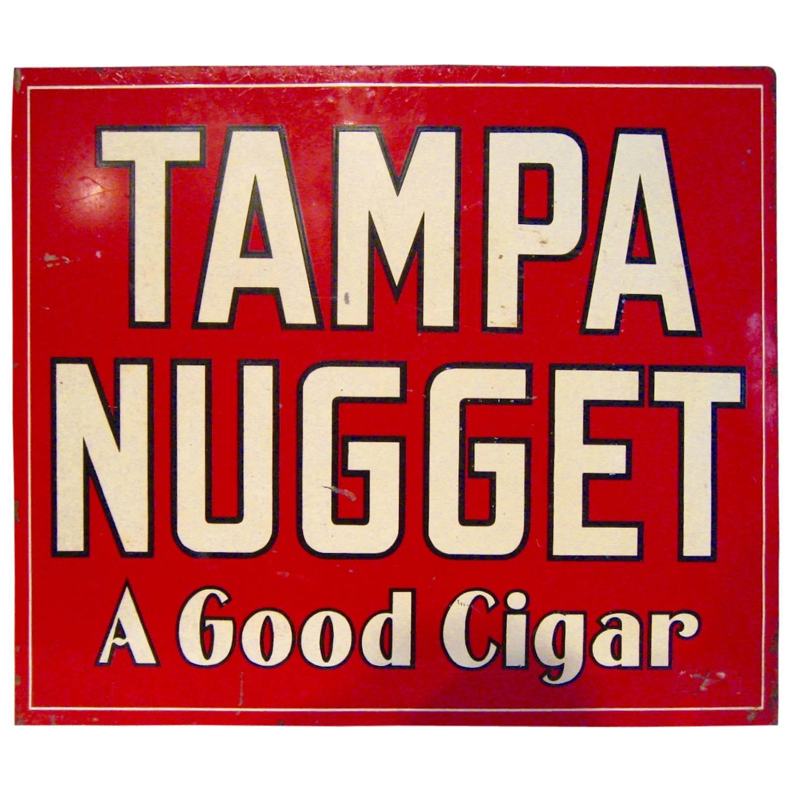 Tampa Nugget Cigar Sign