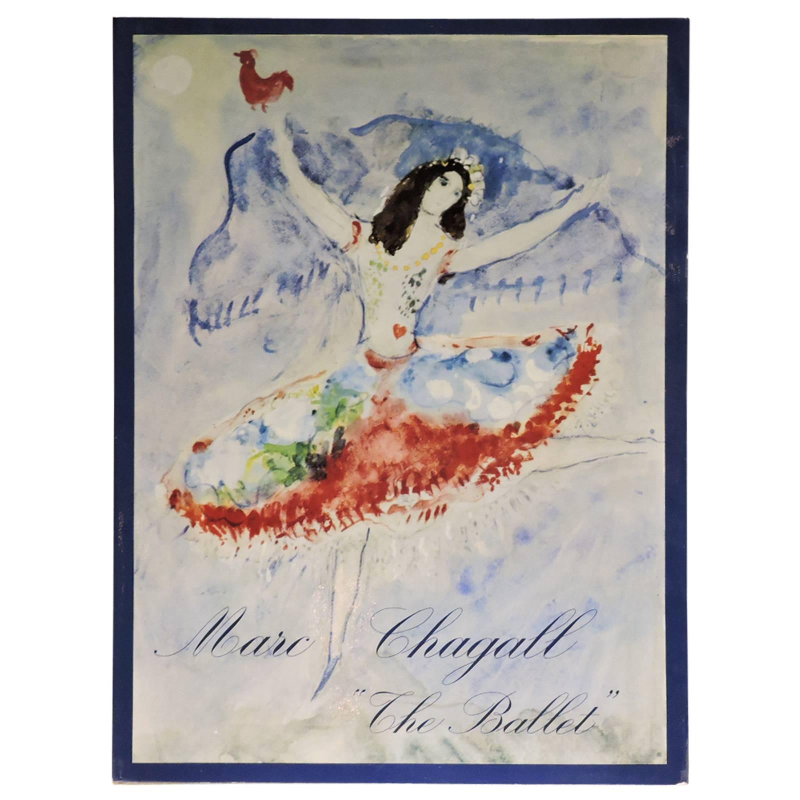 Marc Chagall, The Ballet, Tudor, First Edition 1969 with Original Lithograph