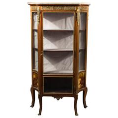 Exceptional Ormulu Mounted Display Cabinet, circa 1855