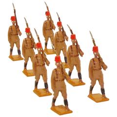 King's African Rifles, Vintage Toy Soldiers by W. Britain Ltd