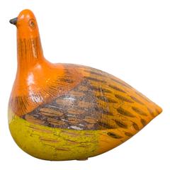 Aldo Londi Italian Ceramic Bird Sculpture