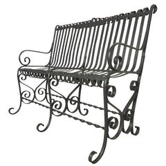 Beautiful Vintage Park Bench