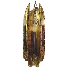 Brutalist Hanging Pendant By Tom Greene 9
