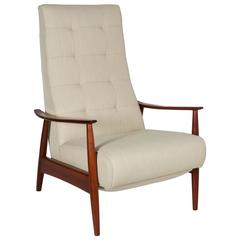 Luxe Lounge Chair Recliner by Milo Baughman for Thayer Coggin