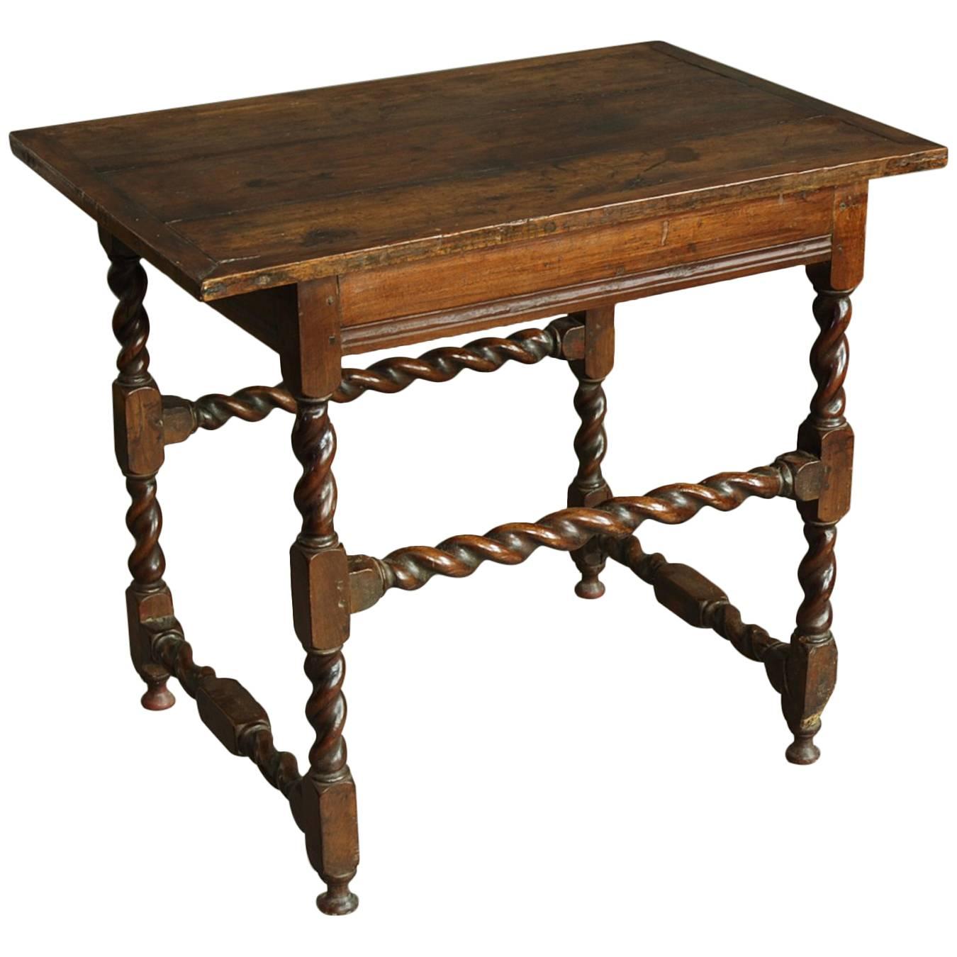 Late 17th Century Walnut Table