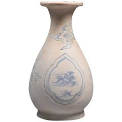 vase chinois bleu et blanc du 15e siècle provenant de l'épave de Hoi An