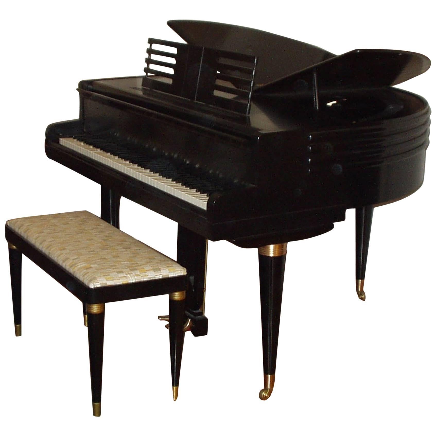 Wurlitzer “Butterfly” Baby Grand Piano