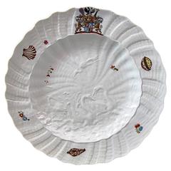 Meissen Swan Service Prototype Plate, 1737-1738