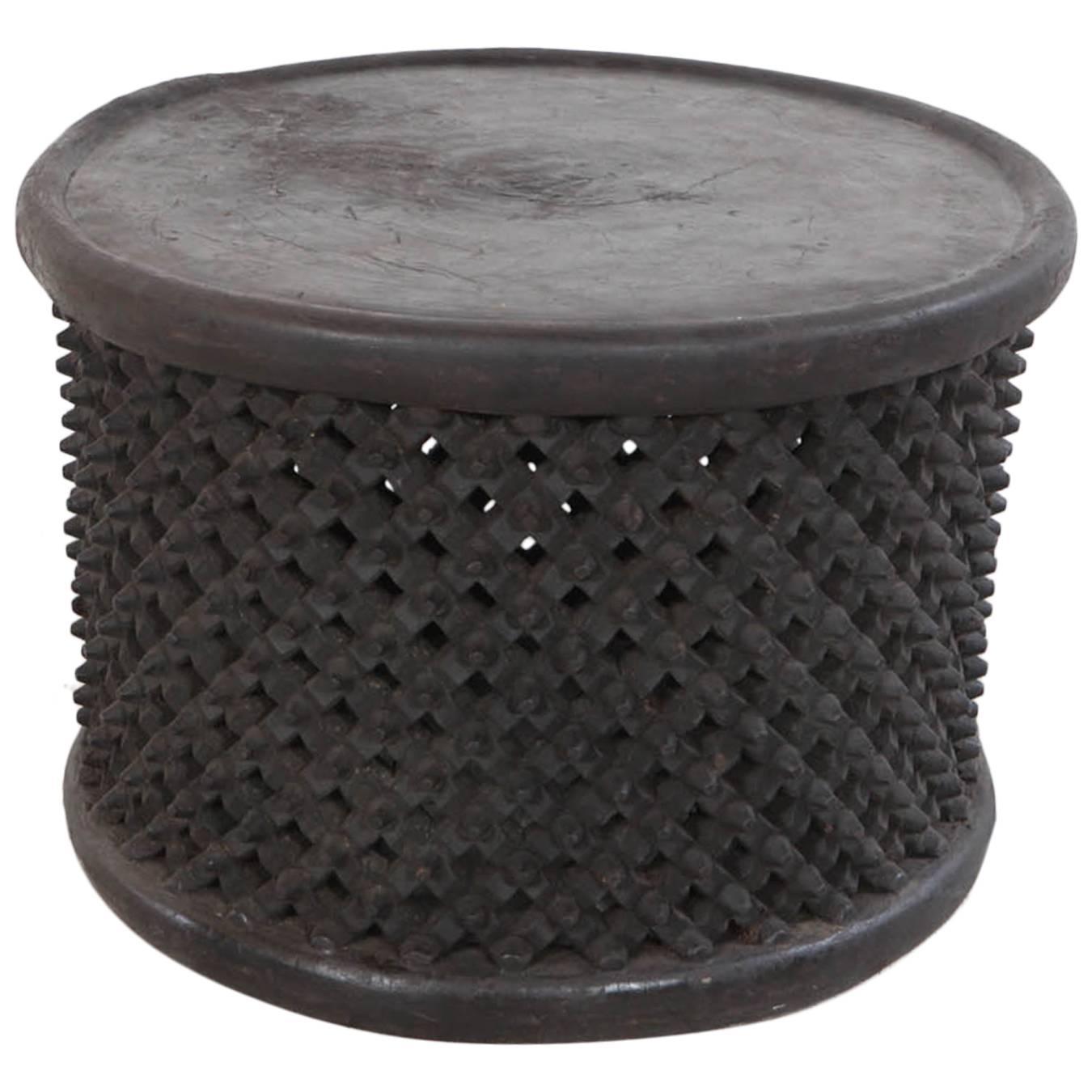 Drum Stool Table stool or drum table from cameroon at 1stdibs Drum Stool Table stool or drum table from cameroon at 1stdibs