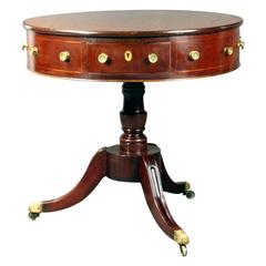 Antique Drum Table