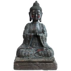 Early 19th Century Bronze Sakyamuni Meditation Buddha